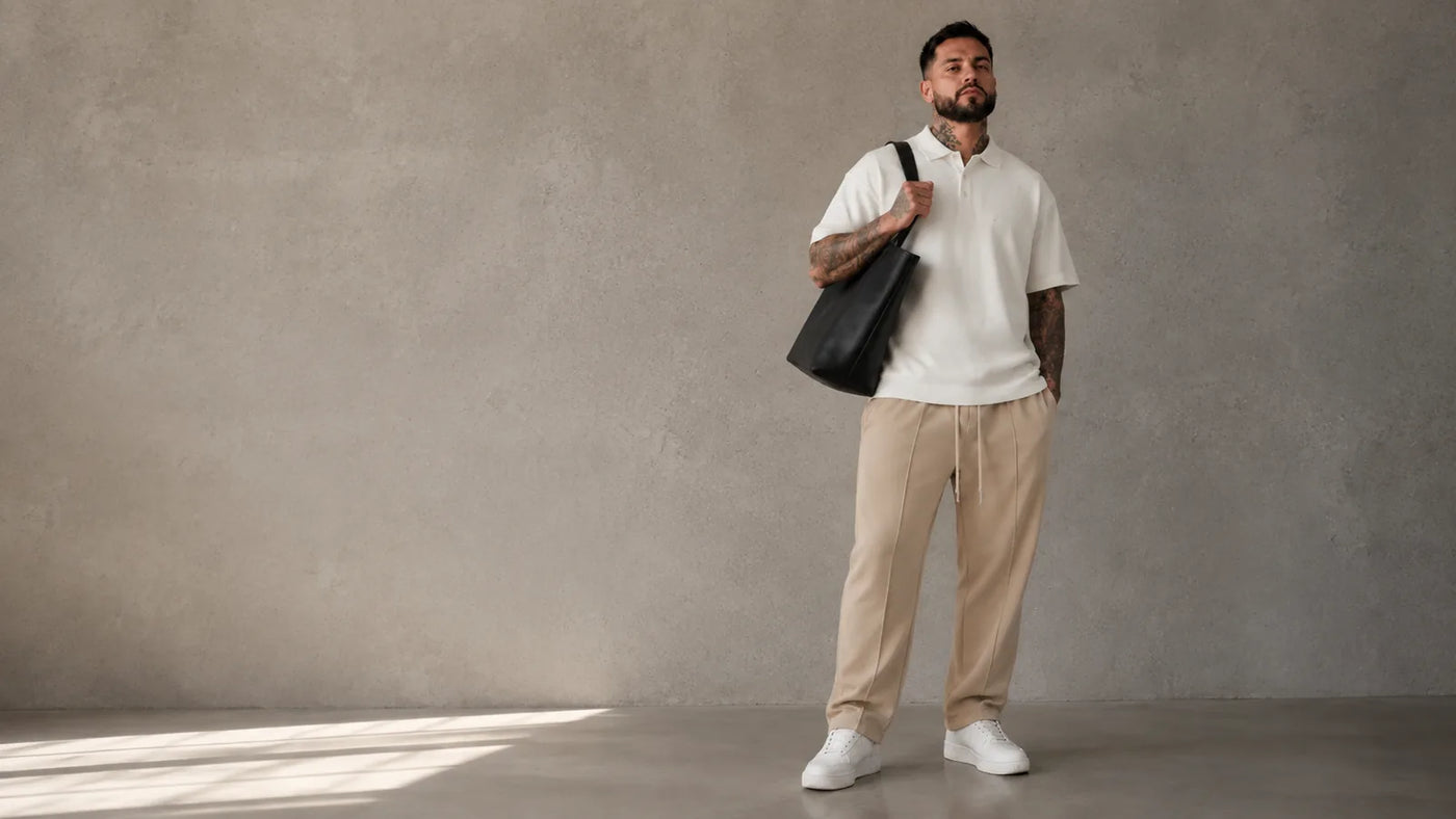 Jogger Dublin color avena, para el trabajo