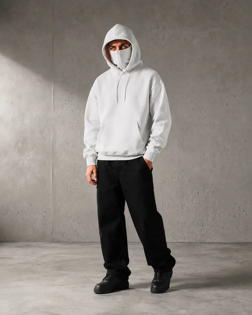 HOODIE NINJA en BLANCO