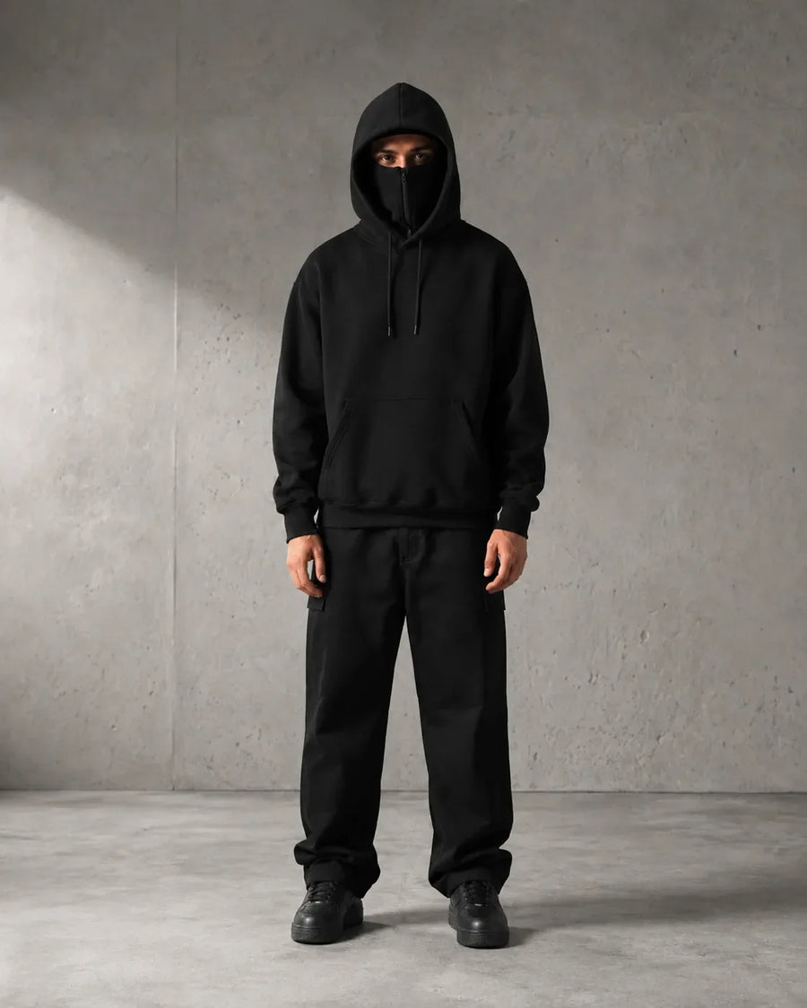 HOODIE NINJA NEGRO