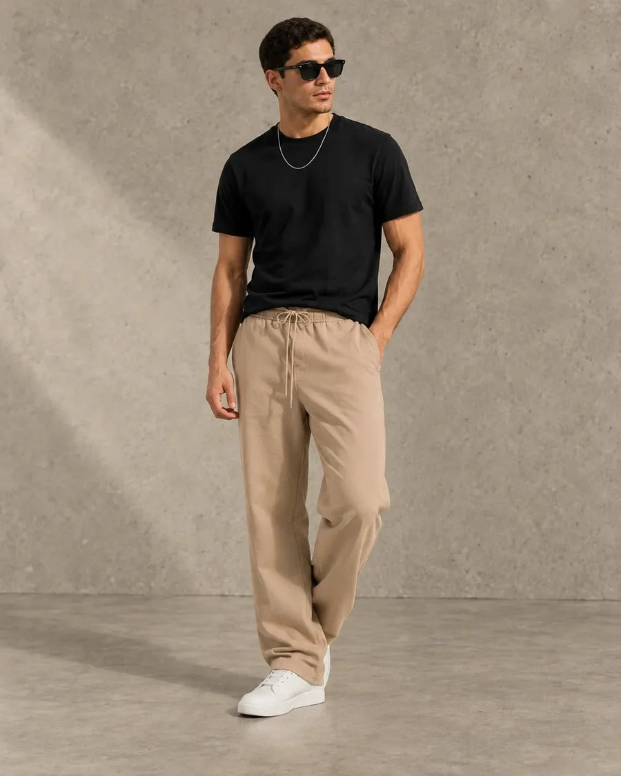 JOGGER MILANO BEIGE